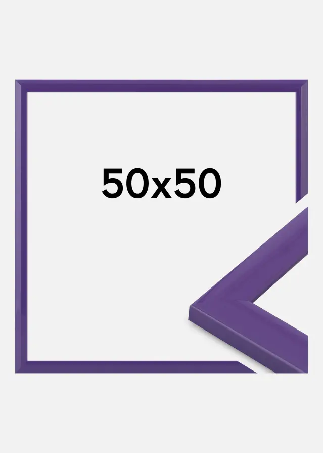 Rahmen Dorset Acrylglas Lila 50x50 cm