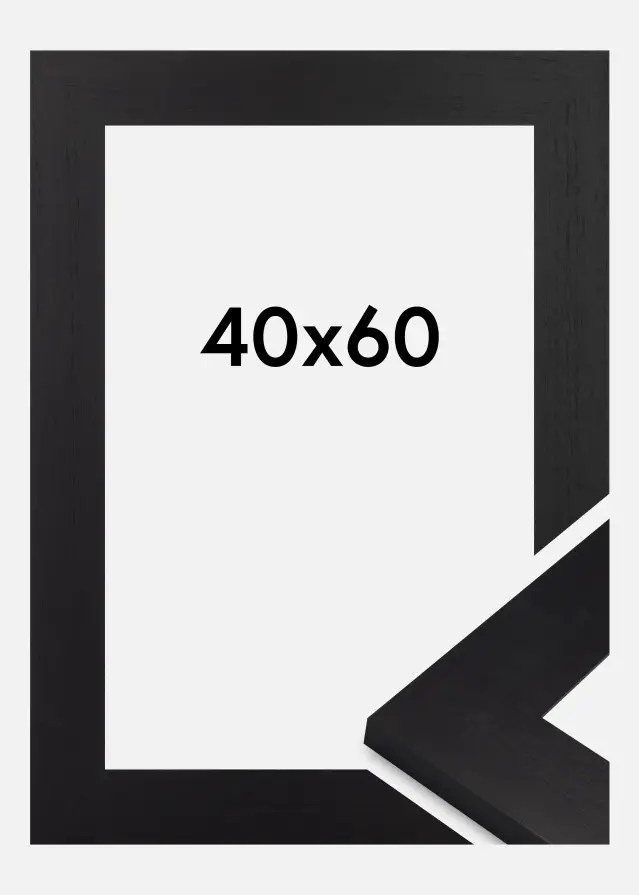 Rahmen Dover Acrylglas Schwarz 40x60 cm