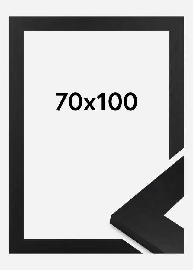 Rahmen Dover Acrylglas Schwarz 70x100 cm
