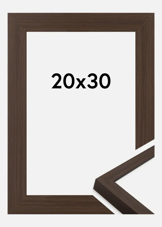 Rahmen Wells Acrylglas Braun 20x30 cm