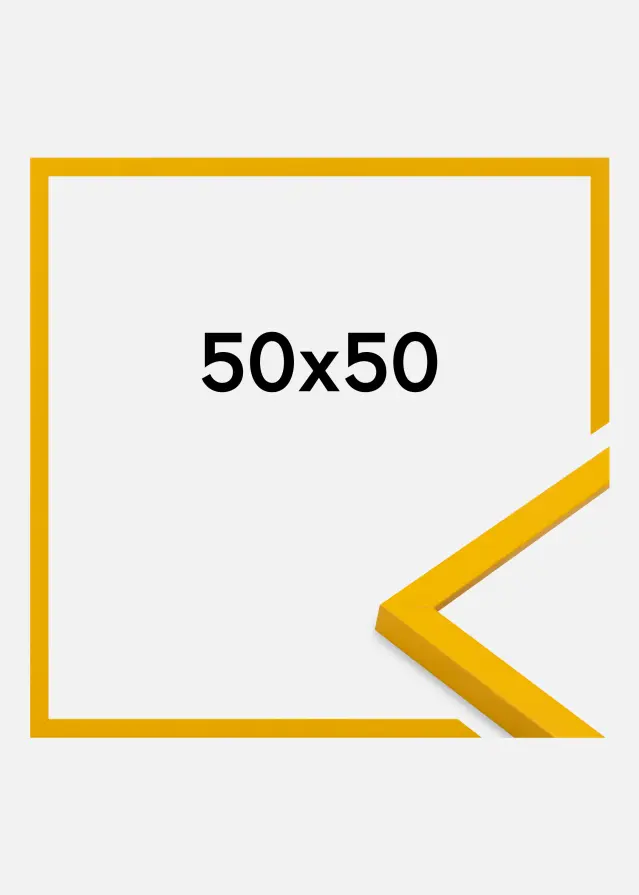 Rahmen Kent Acrylglas Gold 50x50 cm