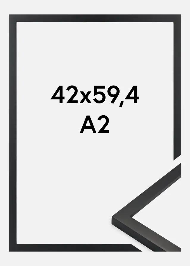 Premium by BGA Schwarz 42x59,4 cm (A2)