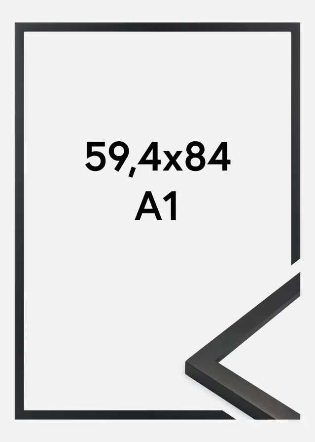 Premium by BGA Schwarz 59,4x84 cm (A1)