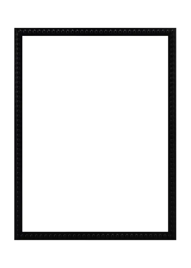Rahmen Perla Acrylglas Black 40x40 cm