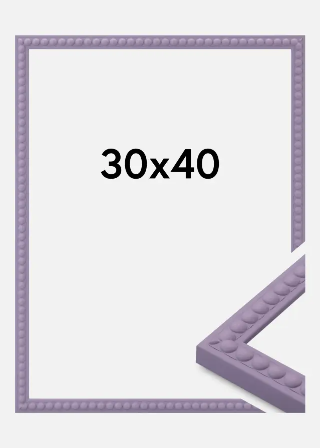 Rahmen Perla Acrylglas Lilac 30x40 cm