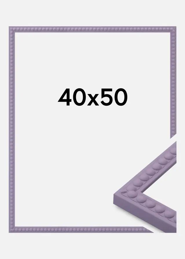 Rahmen Perla Acrylglas Lilac 40x50 cm