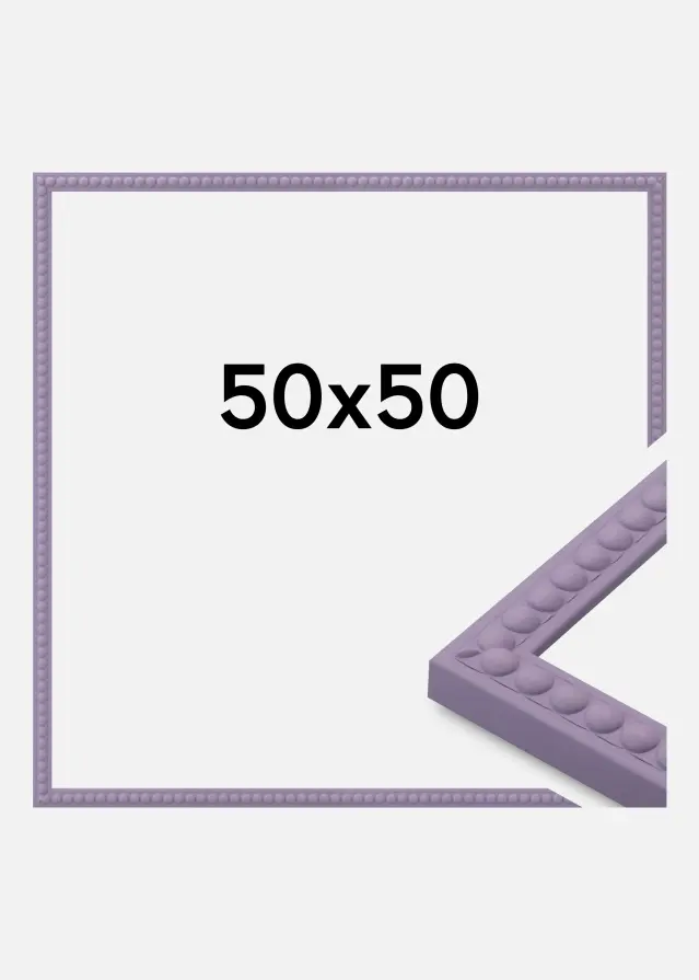 Rahmen Perla Acrylglas Lilac 50x50 cm