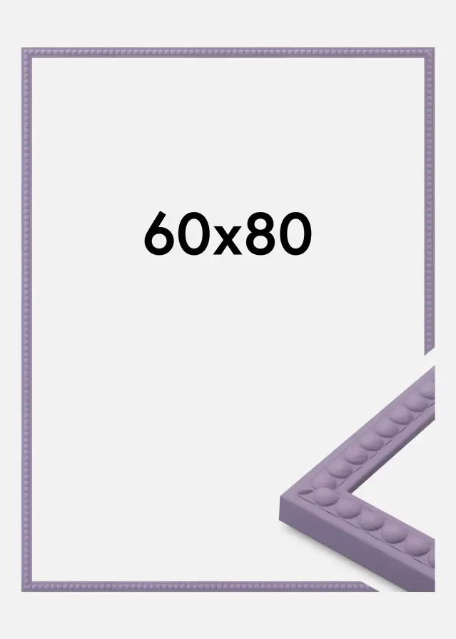 Rahmen Perla Acrylglas Lilac 60x80 cm