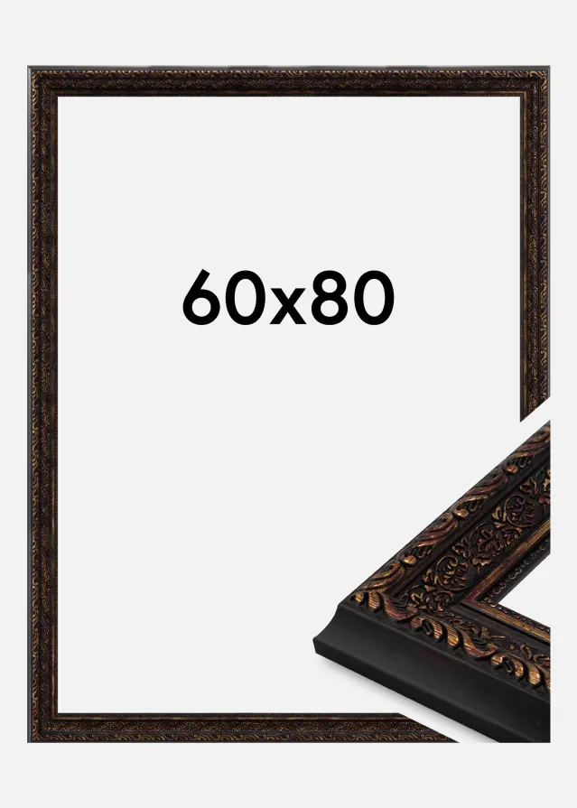 Rahmen Ornato Acrylglas Vintage Gold 60x80 cm