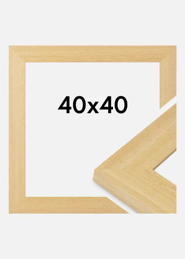 Rahmen Pembrokeshire Acrylglas Eiche 40x40 cm