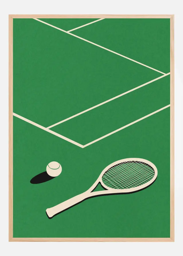 Rosi Feist Lawn Tennis Club Poster