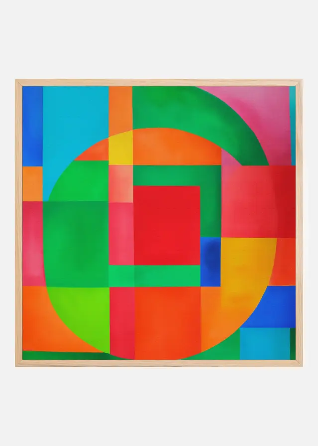 Colorful Harmony Poster