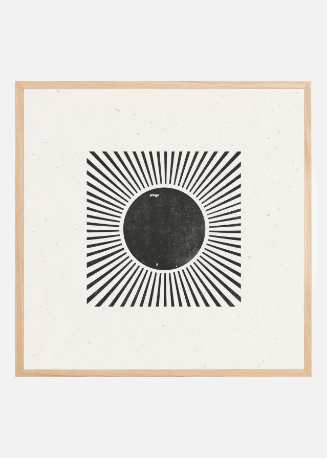 Radial Eclipse Poster