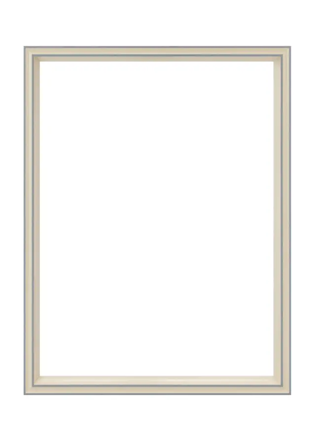 Rahmen Riga Acrylglas Stone White / Bluish Grey 20x30 cm