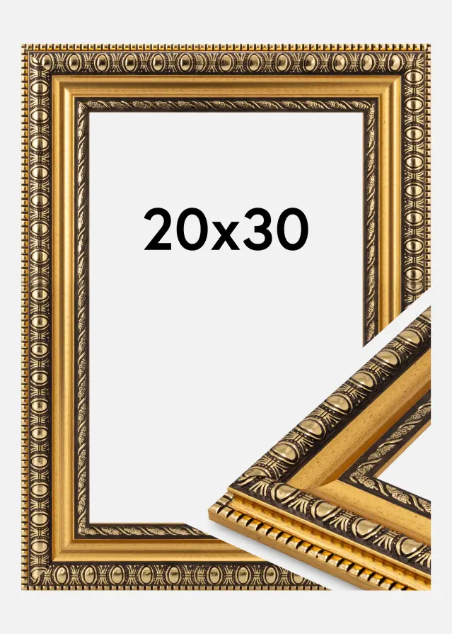 Rahmen Ornato Acrylglas Gold 20x30 cm