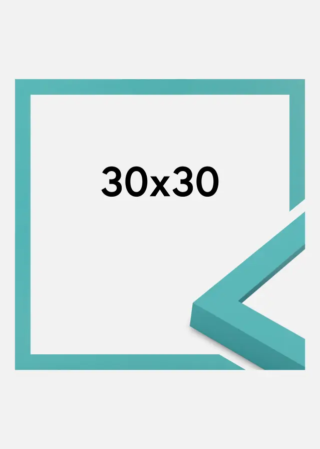 Rahmen Selection Acrylglas Aqua Blue 30x30 cm
