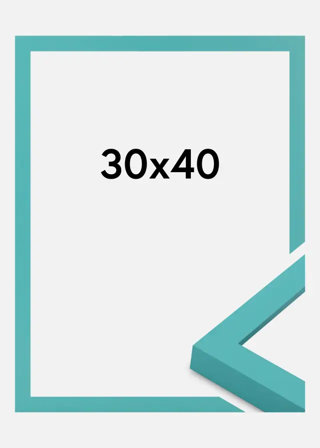 Rahmen Selection Acrylglas Aqua Blue 30x40 cm