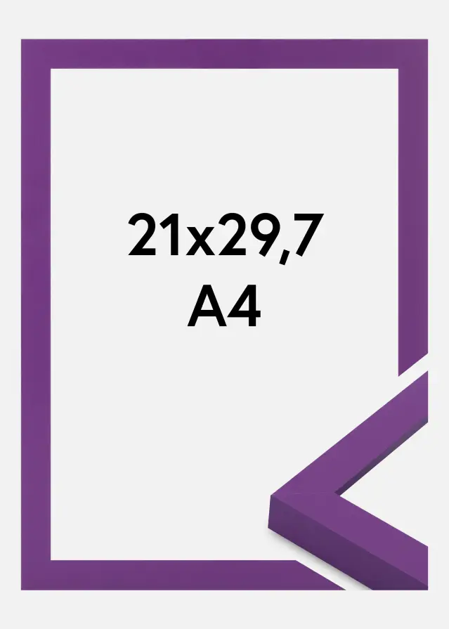 Rahmen Selection Acrylglas Deep Lilac 21x29.7 cm (A4)