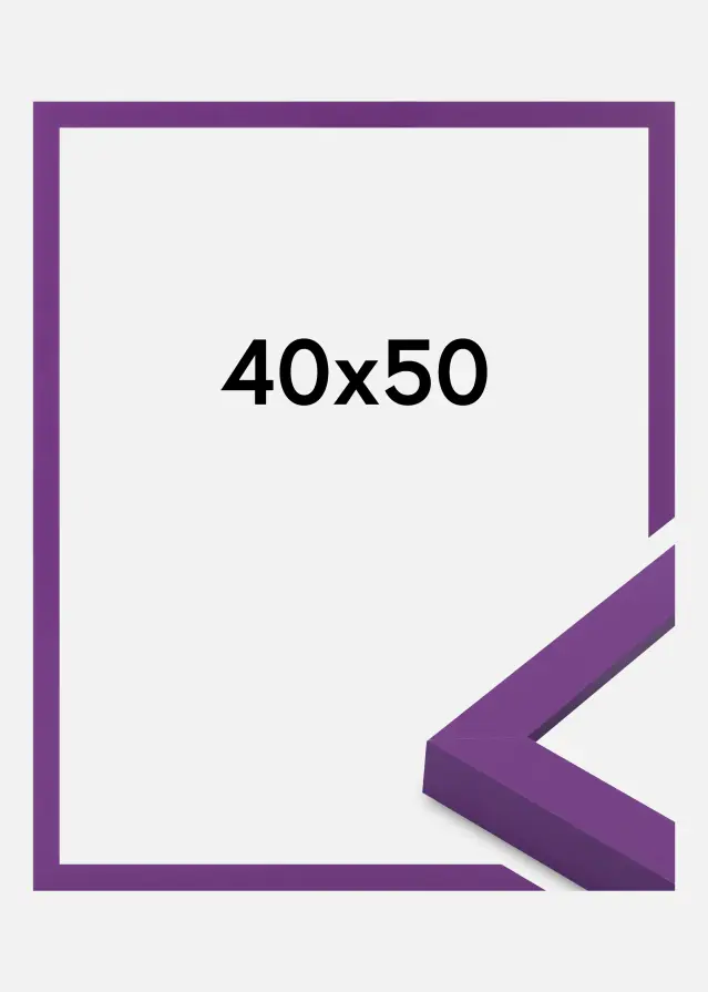 Rahmen Selection Acrylglas Deep Lilac 40x50 cm