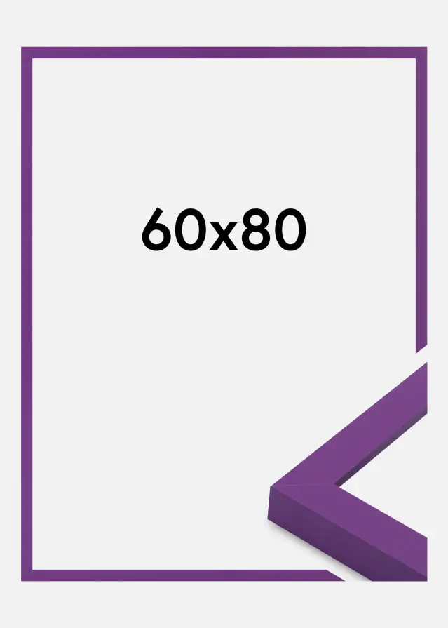 Rahmen Selection Acrylglas Deep Lilac 60x80 cm