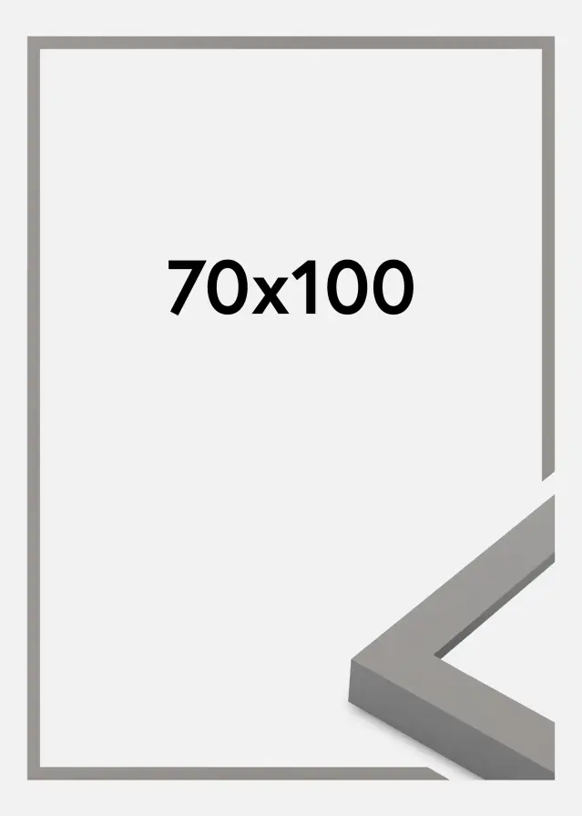 Rahmen Selection Acrylglas Grey 70x100 cm