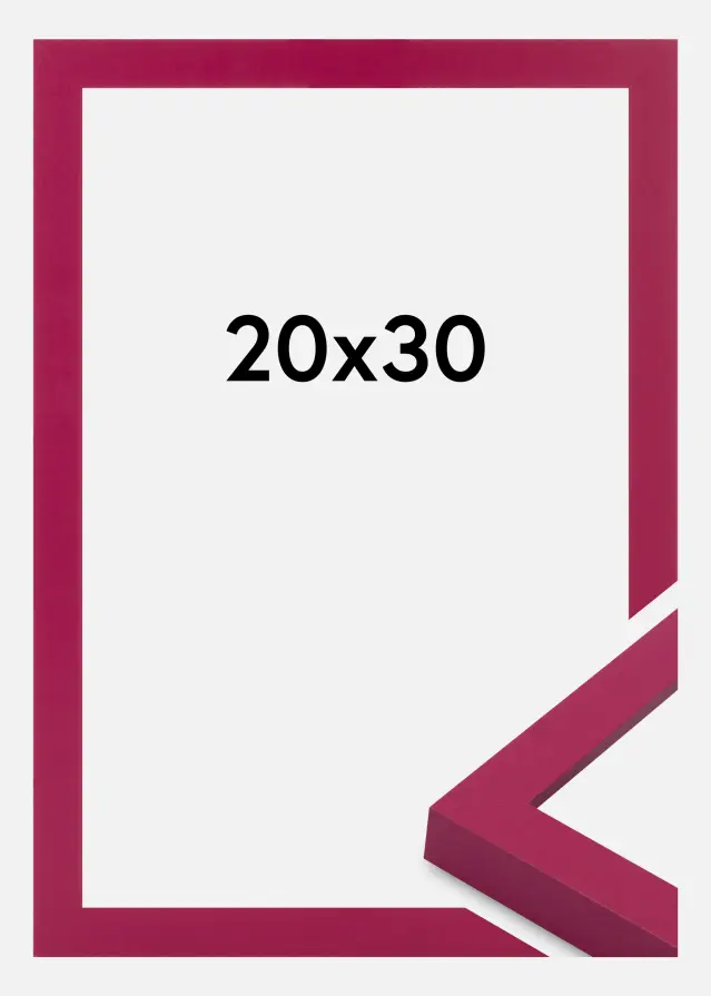 Rahmen Selection Acrylglas Hot Pink 20x30 cm