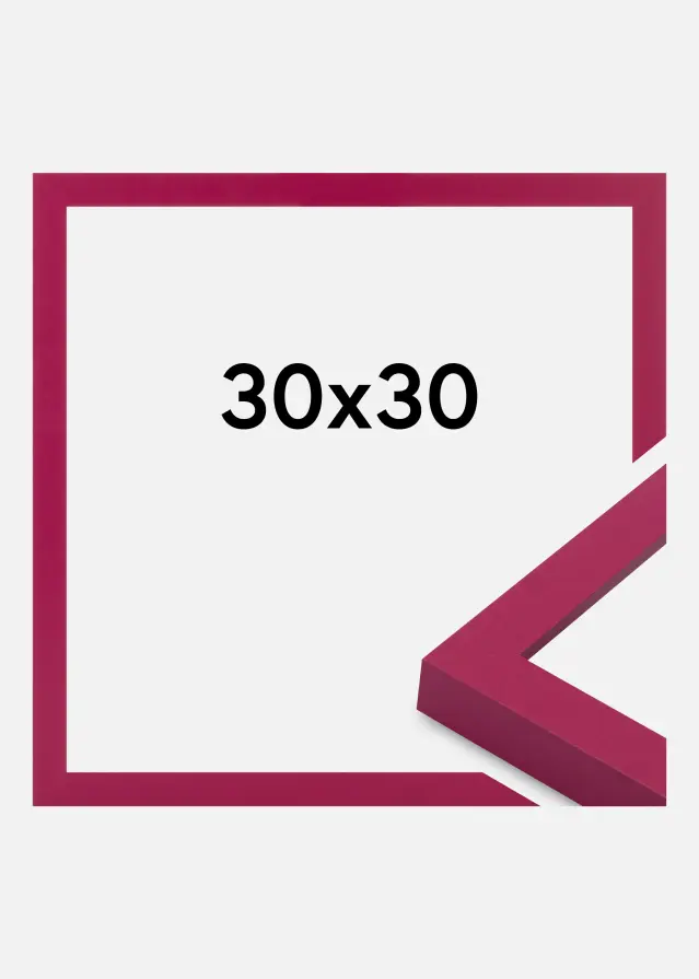 Rahmen Selection Acrylglas Hot Pink 30x30 cm