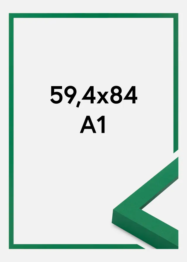 Rahmen Selection Acrylglas Light Green 59.4x84 cm (A1)