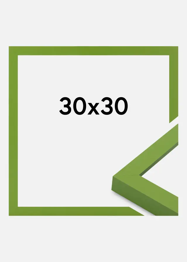 Rahmen Selection Acrylglas Lime Green 30x30 cm