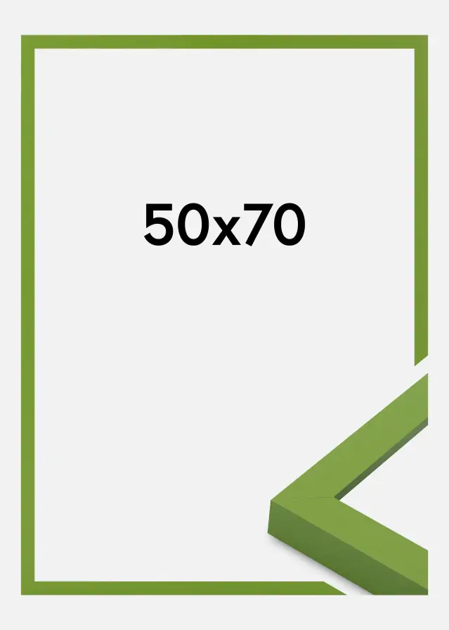 Rahmen Selection Acrylglas Lime Green 50x70 cm