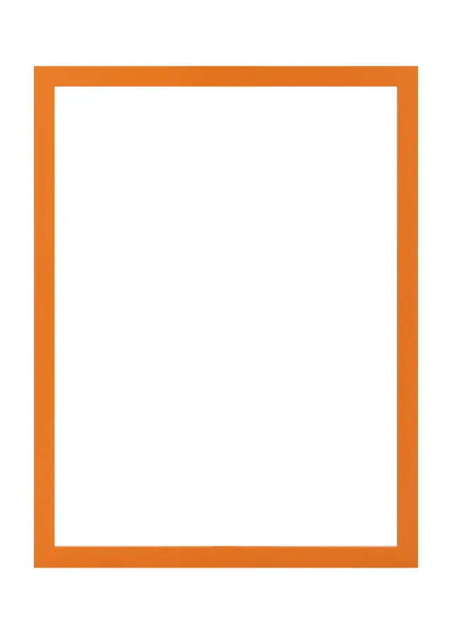 Rahmen Selection Acrylglas Orange 40x40 cm