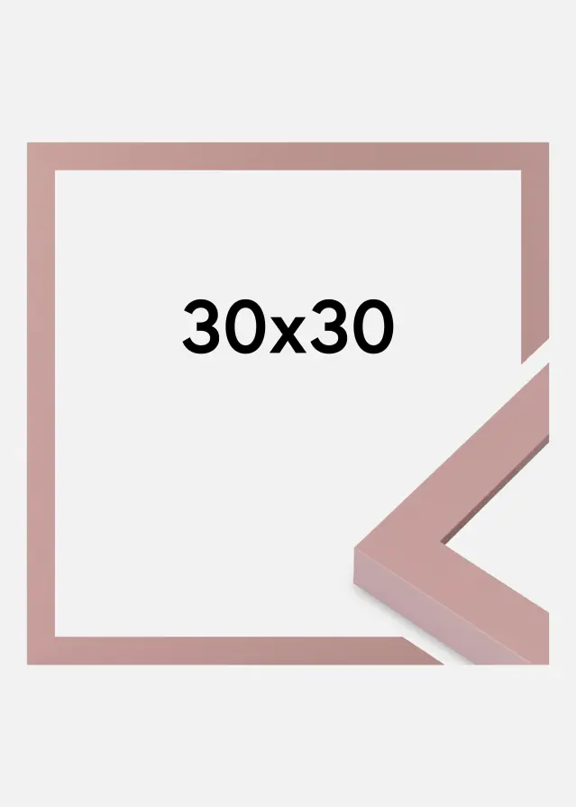 Rahmen Selection Acrylglas Peach 30x30 cm