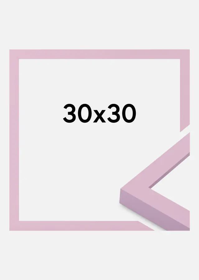Rahmen Selection Acrylglas Pink 30x30 cm