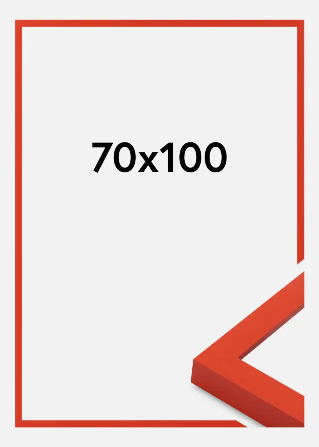 Rahmen Selection Acrylglas Red 70x100 cm