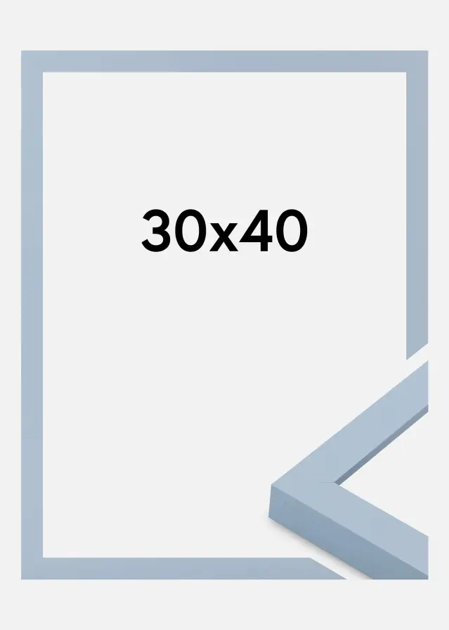 Rahmen Selection Acrylglas Sky Blue 30x40 cm