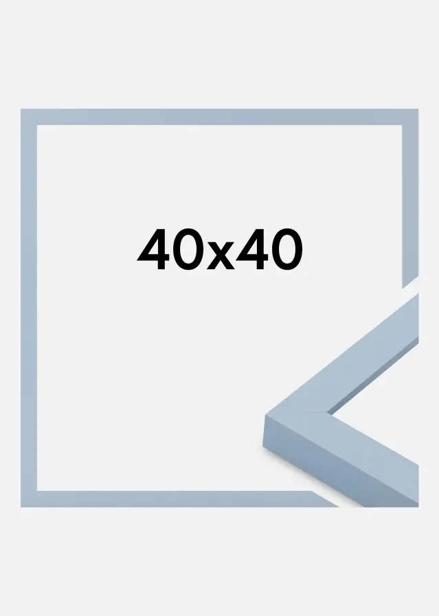 Rahmen Selection Acrylglas Sky Blue 40x40 cm