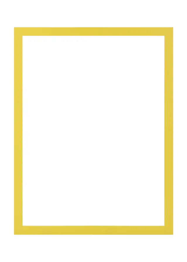 Rahmen Selection Acrylglas Yellow 40x40 cm