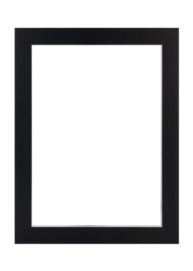Rahmen Sussex Acrylglas Schwarz/Silber 21x29.7 cm (A4)