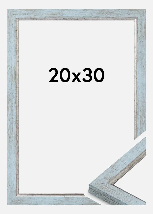 Rahmen Whitby Acrylglas Blau 20x30 cm