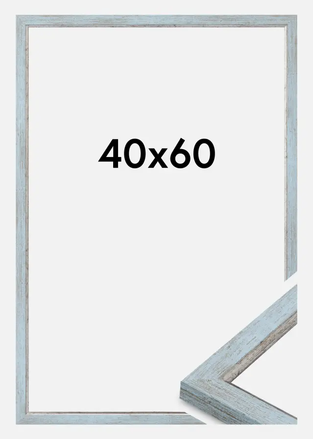 Rahmen Whitby Acrylglas Blau 40x60 cm