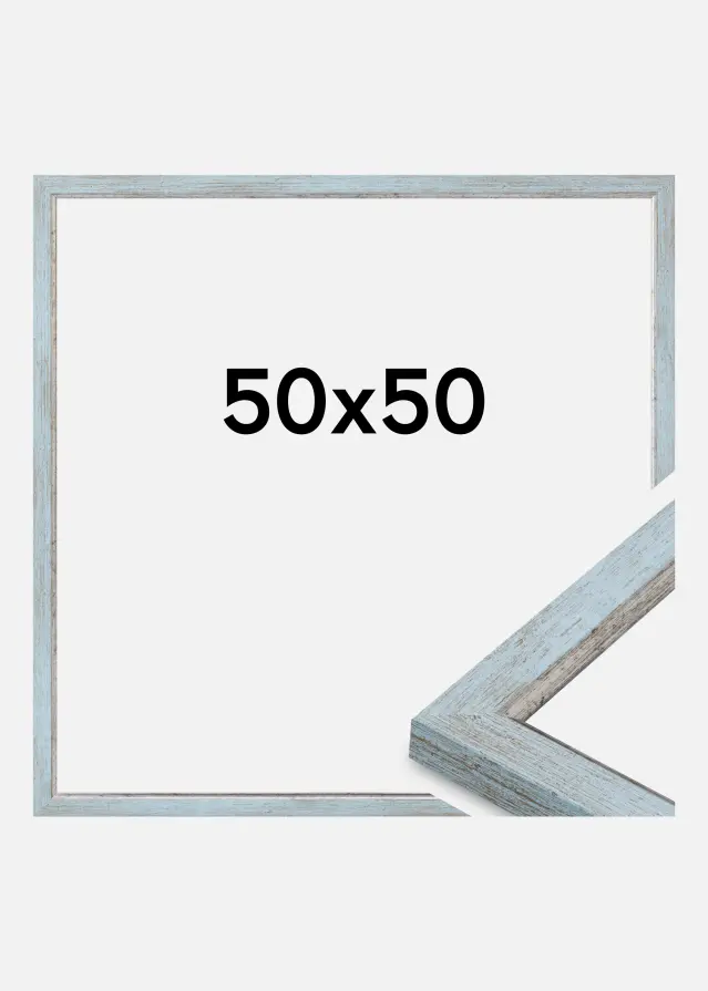 Rahmen Whitby Acrylglas Blau 50x50 cm