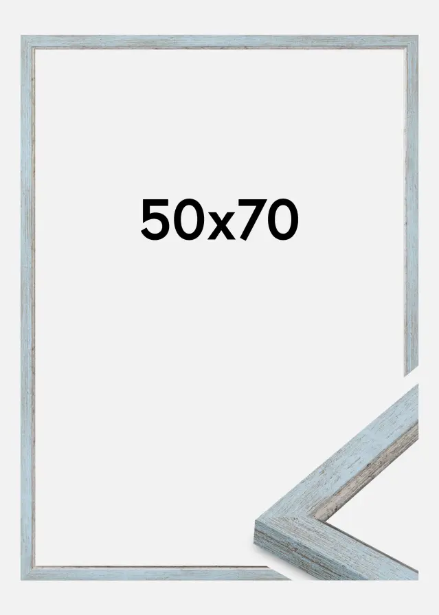 Rahmen Whitby Acrylglas Blau 50x70 cm