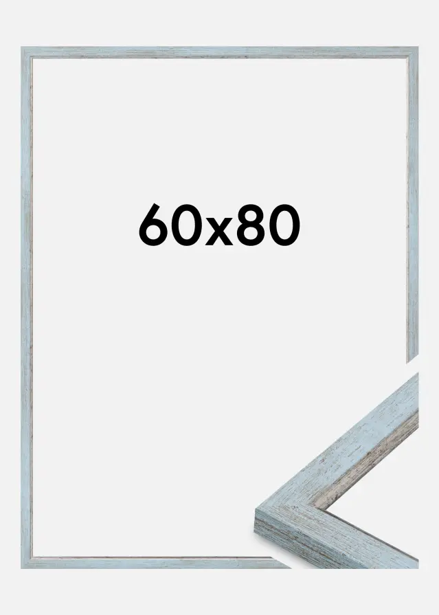 Rahmen Whitby Acrylglas Blau 60x80 cm