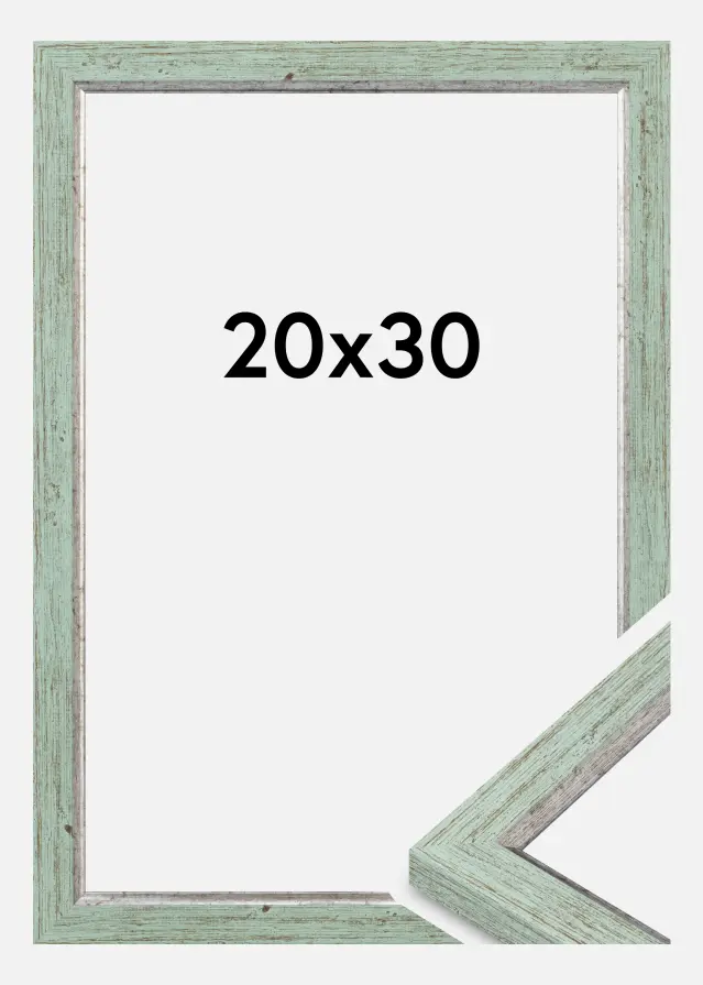 Rahmen Whitby Acrylglas Grün 20x30 cm