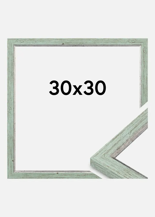 Rahmen Whitby Acrylglas Grün 30x30 cm