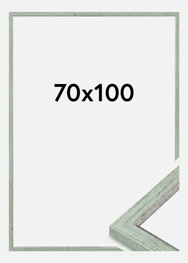 Rahmen Whitby Acrylglas Grün 70x100 cm