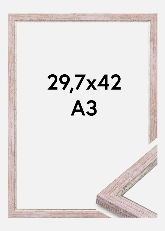 Rahmen Whitby Acrylglas Lila 29.7x42 cm (A3)