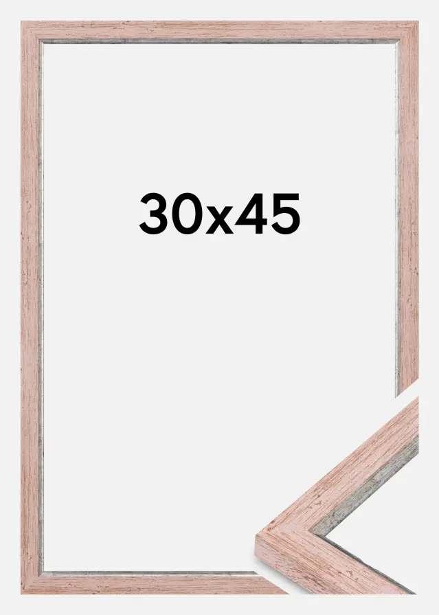 Rahmen Whitby Acrylglas Rot 30x45 cm