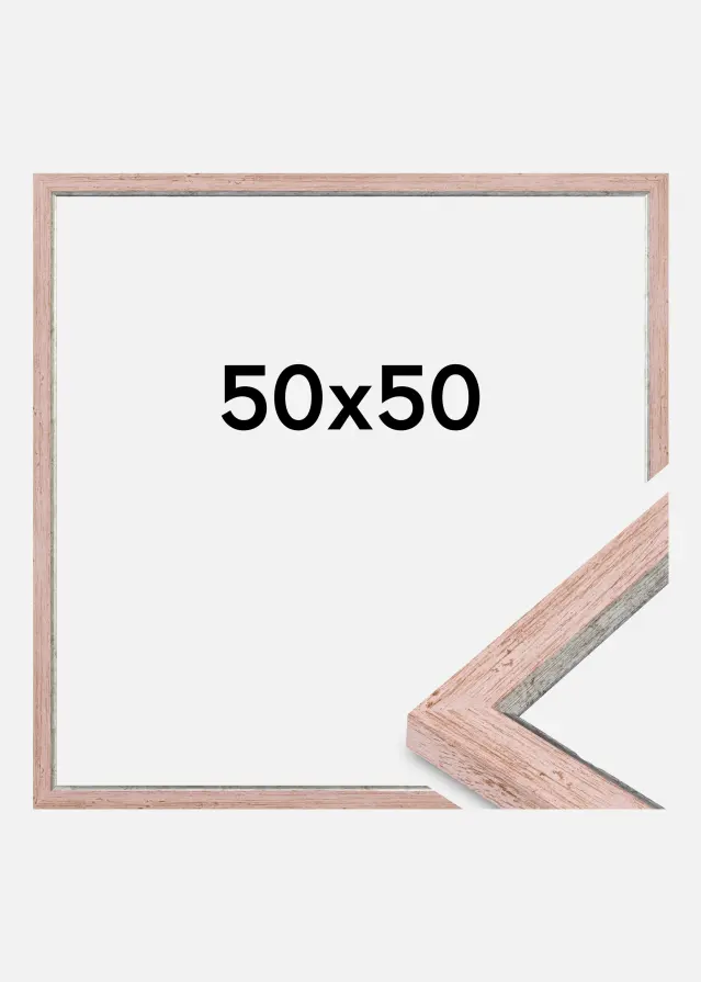 Rahmen Whitby Acrylglas Rot 50x50 cm