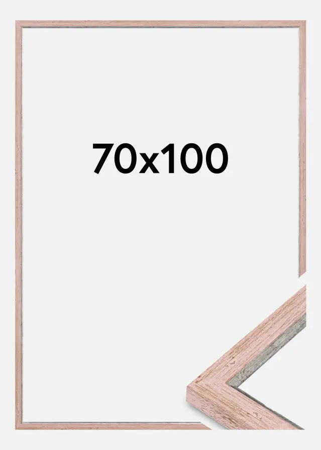 Rahmen Whitby Acrylglas Rot 70x100 cm